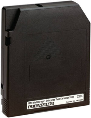 IBM Enterprise 3592 Cleaning Tape Cartridge, Up to 50 Cleanings, 1 Disc, Black | IBM 18P7435