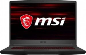 MSI GF65 Thin 10SDR - Intel Core i7-10750H, 16GB RAM, 512GB SSD, 6GB GTX 1660Ti, 15.6" FHD 144Hz, DOS Arabic Gaming Laptop | 10SDR-ARB