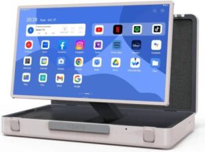 Fipka Taktik 27-Inch Portable Touch Screen with 6800mAh Battery,FHD 1080p Ultra Wide + Resolution and Custom Android,OS