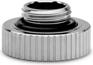 EK-Quantum 7mm Torque Extender Static MF 7, Premium Male+female Threaded Extender, 2 x G1/4" Threading - Nickel | 3831109825433