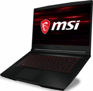 MSI GF 63 THIN Laptop Intel Core i7 10750H 2.60Ghz, 16 GB RAM, 512GB SSD, 15.6" FHD 120Hz, IPS 4GB NVIDIA GeForce GTX 1650TI, Wireless, Bluetooth, Camera, Windows 10 Home, Eng-Ara Keyboard, Black Colo