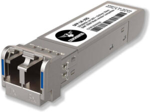 Commando 10G SFP+ SMF Transceiver (1310nm), Lightning Copper 1000 Base-T SFP, Hot Swappable, 1.25 Gbps, Single/Multi-Mode Fiber, 10km Distance | SFP-LR-10G