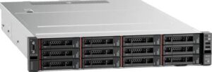 Lenovo SR590 Xeon SP Gen 2 Server 4208 (8C 2.1GHz 11MB Cache/85W) 32GB 2933MHz (1x32GB, 2Rx4 RDIMM), O/B, 730-8i 2GB, 1x750W, XCC Enterprise, Tooless Rails  -  Silver | 7X99A099EA