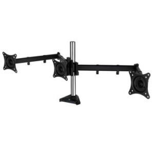 Arctic Z3 Pro Gen 3 Monitor Mount, 75 / 100mm Vesa Fixing, With 4-Port USB 3.0 Hub, Supports Up to 32″ Monitors / 29″ Ultrawide, Matt Black | AEMNT00051A