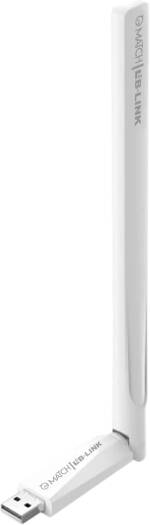 LB-Link Wi-Fi Adapter-AC650 Dual-Band Adapter for PC, Match, 650Mbps Speed, Dual-Band (2.4G+5G), 6dBi High-gain Antenna, Plug & Play, Support Soft AP Function | BL-WDN650A