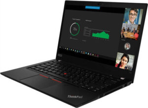 Lenovo ThinkPad T14 Gen 2 Laptop, 14" FHD IPS Display, Intel Core i5-1135G7, 8GB RAM, 512GB SSD, Intel Iris Xe Graphics, Backlit ENG-ARB Keyboard, Windows 10 Pro, Black | 20W000RWAD