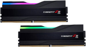 G.Skill Trident Z5 RGB Series 32GB (2x16GB) DDR5 Dual Channel Desktop Memory Kit, 6000 MT/s Memory Speed, CL32-38-38-96 Latency, 1.35 Voltage, Intel XMP, 288-Pin | F5-6000J3238F16GX2-TZ5RK
