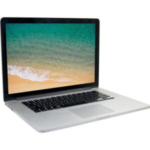 Renewed - Apple Macbook Pro A1398 (Mid 2015) Laptop With 15.4-Inch Display, Intel Core i7 Processor 5th Gen, 16GB RAM, 256GB SSD, 1.5GB Intel Iris Graphics, Mac X Operating System - Silver | QS00043