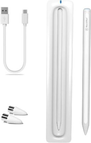 Max & Max Wireless Stylus Pen for iPad Palm rejection Magnetic Tilt Sensitive only Compatible with Apple iPad 10th to 6th Gen, iPad Pro 12.9 inch 11 inch iPad Air 5th-3rd iPad Mini 5/6