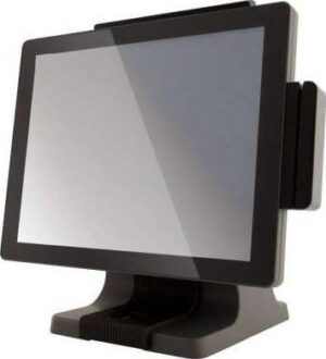 ICE Titan Series ITS-485 i5 (15” P-CAP TouchScreen Terminal, Intel Core i5 2.9GHz Processor, 4GB, 500GB) with ICE IRP 260+ Thermal Receipt Printer, Cash Drawer, MSR and Customer Display | ITS-485 i5
