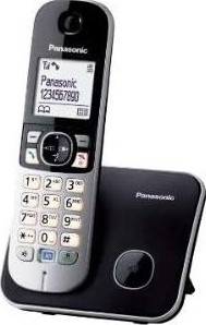 Panasonic KX-TG6811 Cordless Telephone - Pack of 1 - Black | KX-TG6811
