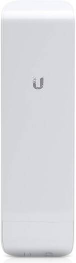 Ubiquiti Networks airMAX NanoStation M2 Single-Band Indoor / Outdoor CPE Bridge, 2.4 GHz Band, 10.4 to 11.2 dBi Antenna Gain, Supports Point-to-MultiPoint Setup, 2x2 MIMO, White | NanoStation M2 NSM2