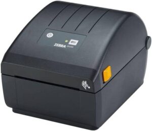 Zebra ZD230 Direct Thermal Print, 203 x 203 DPI Maximum Resolution, 152mm /sec Printing Speed, 10.4cm Max Printing Width, USB & Ethernet Interfaces, Black | ZD23042-30EC00EZ