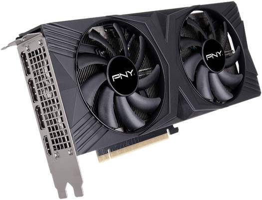 PNY GeForce RTX 4070 VERTO Graphics Card, Dual Fan, 12GB GDDR6X 192-Bit Memory, 5888 CUDA Cores, 1920MHz Clock Speed, 21Gbps Memory Speed, PCI-Express 4.0 x16, Black | VCG407012DFXPB1 - Image 4