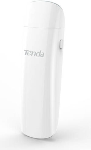 Tenda AC1300 Wireless Dual-Band USB Adapter, PIFA Antenna, 5GHz & 2.4GHz Frequency, USB 3.0 Interface, CE, FCC, RoHS Certified, White | U12
