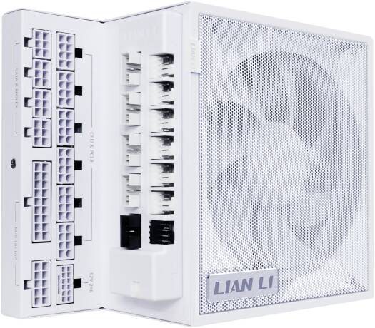 Lian-Li EDGE GOLD Fully Modular Power Supply, 1200W Power, 80 PLUS Gold Efficiency, 120mm FDB Fan Type, Active PFC, ATX 3.1 Form Factor, 2400 RPM Fan Speed, White | EG1200G.WHITE - Image 10