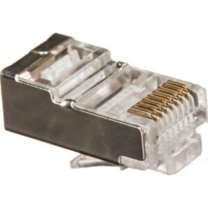 Ubiquiti Networks ToughCable RJ45 8P8C Male Connectors, ESD Protection, Category 5e Compliance,  Shielded Design, 100 Pieces | TC-CON