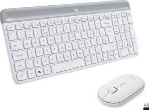 Logitech MK470 Slim Wireless Keyboard & Mouse Combo - White | 920-009205