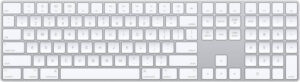 Apple Magic Keyboard with Numeric Keypad - US English - Silver | MQ052LL