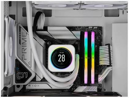 Corsair VENGEANCE RGB 32GB (2 x 16GB) DDR5 Desktop Memory Kit, 6000MHz Speed, CAS 40 Latency, 1.35 Voltage, XMP 3.0 / Intel 600 / 700 Series Compatibility, White | CMH32GX5M2B6000C40W - Image 6