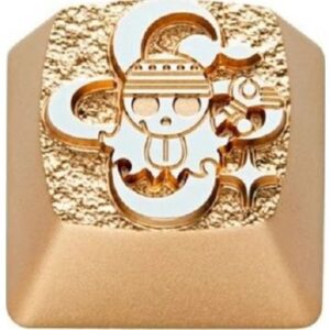 ZomoPlus Nami Customized Keycap, Cherry MX Switches And Clones, One Piece Theme Metal, With CNC Engraving, 1u Size | ZO-PS-NAMI