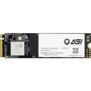 AGI AI218 2TB PCIe, 3D TLC, M.2 2280, PCIe Gen 3x4, Read / Write 3499 / 3075 MB/s, Solid State Drive SSD | AGI2T0GIMAI218