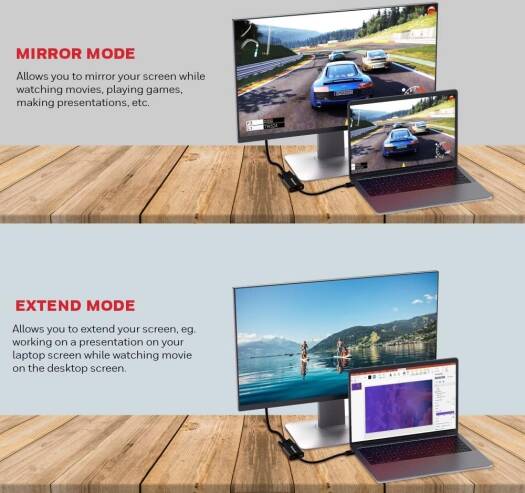 Honeywell 3-in-1 HDMI to VGA, 3.5mm Audio Jack & Micro USB Port, 1080p@60Hz HDMI & 6.75GB, VGA Resolution, Compatible with-LED, Laptop, Gaming Console etc-Black | HC000001/ADP/BLK - Image 7