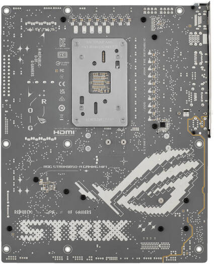 ASUS ROG Strix B850-A GAMING WIFI AM5 ATX Motherboard, AMD B850 Chipset, 4x DIMM DDR5 Slots, Up to 192GB Max Memory, 1x PCIe 5.0 x16 SafeSlot, 4x M.2 Slots, WiFi & BT, White | 90MB1J50-M0EAY0 - Image 9