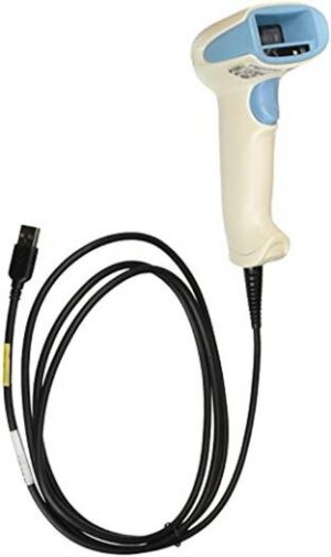 Honeywell 1900HHD-5USB Xenon Enhanced 2D Barcode Reader for Healthcare, 1D, PDF417, 2D, HD Focus, RS232/USB/KBW/IBM, White, USB Kit  USB Scanner Kit, White | 1900HHD-5USB WHT