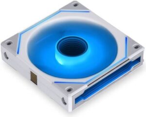 Lian Li SL-Infinity 120 RGB Single Pack UNI Fan, Low Noise Level at High RPM, Quick Pin Connection, 40 LEDs, White | G99.12SLIN1W.00