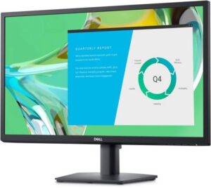 Dell E2422HN 24" Full HD IPS Monitor, 1920x 1080 Resolution, 60 Hz Refresh Rate, 8ms Response Time - Normal, 16 9 Aspect Ratio, Anti Glare, LED Backlit, VGA, HDMI, Black | E2422HN