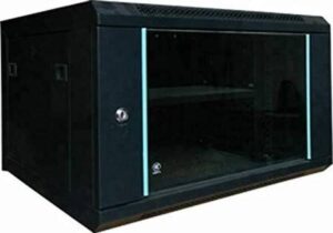 D-Net 6U Wall Mount Cabinet with Fan and Shelf | D-NET-6U