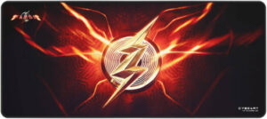 Cybeart The Flash Rapid Mouse Pad, Exclusive Micro-woven Cloth, Spill Proof Surface, Never Fray Edges with Reinforced Stitching, Esports Grade Never-Slip Base, XXL, Black | THFLSHRPD