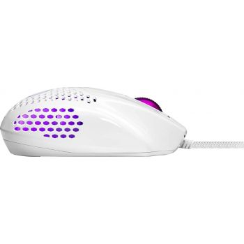 Cooler Master MM720 Lightweight Gaming Mouse with Ultraweave Cable, 16000 DPI Optical Sensor, RGB and Unique Claw Grip Shape, Glossy White | MM-720-WWOL2 - Image 4