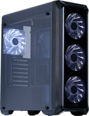 Zalman I3 Edge ATX Mid Tower Gaming Case - White | ZM-I3-EDGE