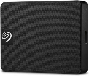 Seagate 1TB Expansion Portable USB 3.0 External Hard Drive, Micro-USB 3.0 Interface, Bus Powered, Preformatted exFAT, Rescue Data Recovery Services Windows and Mac Compatible, Black | STKM1000400