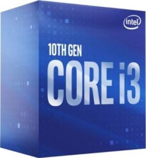 Intel Core i3-10100 up to 4.3 GHz Quad-Core LGA 1200 Processor, 14 nm Processor, 6 MB Cache | BX8070110100SRH3N