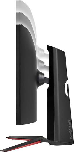 LG 34" UltraGear QHD Curved Gaming Monitor, VA Panel, 160Hz Refresh Rate & 5ms Response Time, AMD FreeSync Premium, sRGB 99% (Typ.) & HDR 10, 7Wx2ch Speakers, HDMI / DisplayPort, Black | 34GP63A-B - Image 7