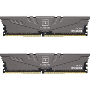 Team T-Create Expert 32GB (2 x 16GB) 288-Pin DDR4 SDRAM DDR4 3600 (PC4 28800), CAS Latency 18, Desktop Memory - Grey | TTCED432G3600HC18JDC01