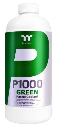 Thermaltake P1000 Pastel Coolant Green DIY 1000 mL Liquid Cooling System Coolant | CL-W246-OS00GR-A