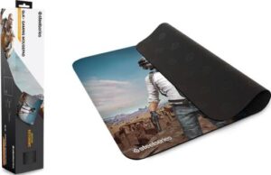 SteelSeries QcK+ PUBG Miramar Edition Gaming Mouse Pad - 450mm x 400mm x 4mm , Cloth ,Non-slip Rubber Base | 63808