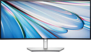 Dell U3425WE UltraSharp 34 Curved Thunderbolt Hub Monitor, 34.14" WQHD IPS Display, 120Hz Refresh Rate, 5ms (Fast) Response Time, 1900R Curvature, 1.07B Color Support, White | 210-BMDS