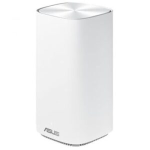 ASUS Zen WiFi AC Mini CD6 AC1500 Dual-Band Wireless Router, Ethernet, Whole-Home Mesh WiFi System, White (1-Pack) | 90IG05S0-BU2400