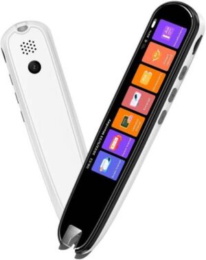 Translation Pen Scan Reader Pen Text to Speech Device Language Translator Device Support 134 Languages OCR Reader Pen,Photo and Text & Voice Translation Device,Reading Pen for Dyslexia (White)