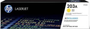 HP 203A Yellow Original LaserJet Toner Cartridge (CF542A)