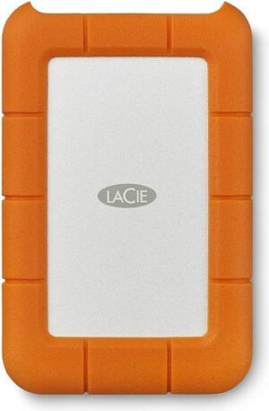 LaCie 1TB Rugged USB 3.1 Gen 1 Type-C External Hard Drive, Up to 130 MB/s Data Transfer Speed, Rugged Protection, Includes 2-Years Data Recovery Services, Windows & Mac Compatible | STFR1000800