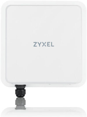 Zyxel Wireless Router, Multi-Gigabit Ethernet, Dual-band, High-Speed 5G Connectivity, Reliable Performance with 9dBi Antennas, Mobile App Control, Seamless Network Integration, White | FWA710