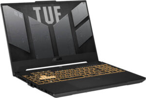ASUS TUF F15 FX507ZC4 Gaming Laptop, 15.6" FHD IPS 144Hz Display, Intel Core i5-12500H, 16GB RAM, 512GB SSD, GeForce RTX 3050 4GB Laptop GPU, English Keyboard, FreeDOS, Jaeger Gray | 90NR0GW2-M00JH0