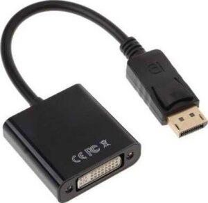 Kongda DisplayPort Male to DVI (24+5) Female (0.2m) Adapter