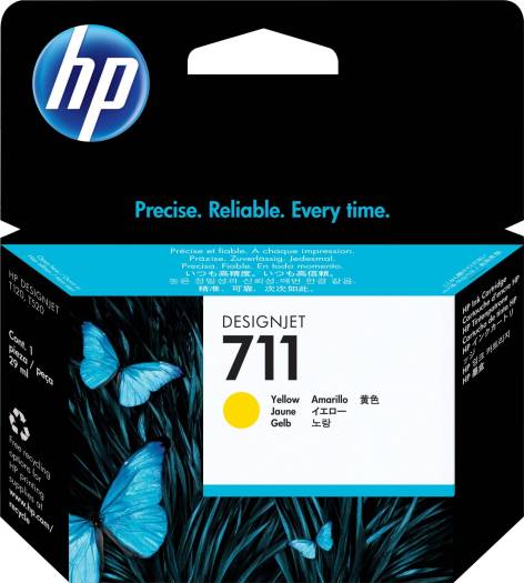 HP 711 29-ml Yellow Ink Cartridge | CZ132A - Image 2
